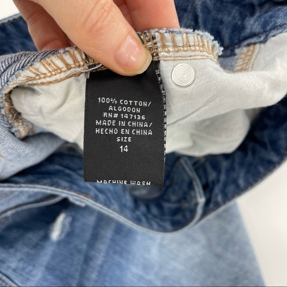 1822 Denim Cutoff Skirt - Picture 13 of 13